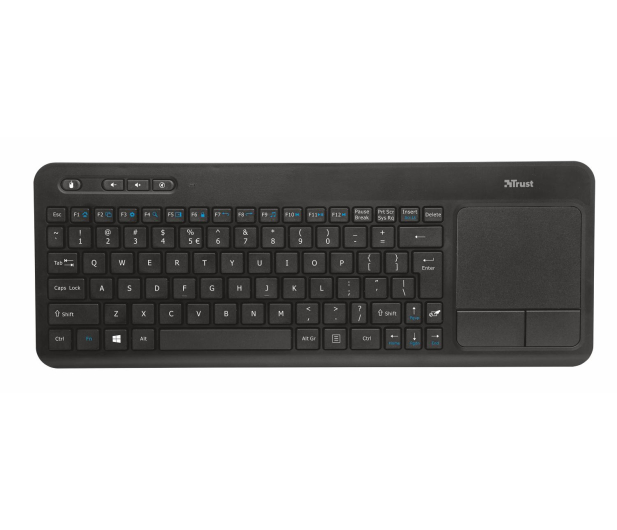 TRUST Veza Wireless Touchpad Keyboard - 1402419 - zdjęcie 3